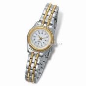 Metal Ladies Watch with Stainless Steel Case and Band