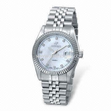 Metal Man Watch with Stainless steel Case