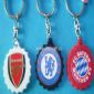 Cap Shape PVC Keyring small pictures