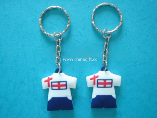 T-shirt PVC Keychain