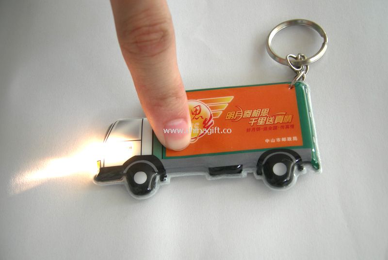 Truck Shape Keyring Light
