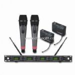 Wireless Microphone System with 460 to 970MHz Frequency Range small picture