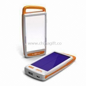 Solar Charger with LED Light