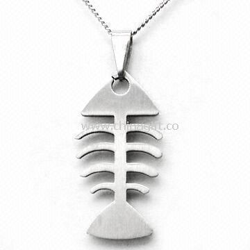 Elegant Pendant Necklace Made of Stainless Steel
