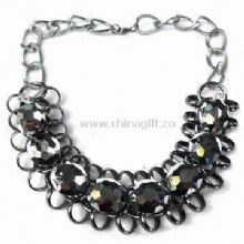 Chain Necklace with Rhinestones China