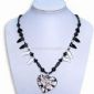 Metal Chain Necklace with Crystals small pictures