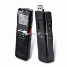 Two-in-one Digital Voice Recorder with USB and 1/2/4GB Capacity China