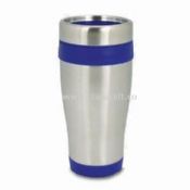 450mL Travel Mug Made of Stainless Steel and PP Materials