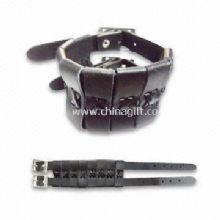Handmade Leather Bracelet with Metal Buckle China