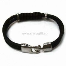 Leather Bracelet with Metal Fastening China