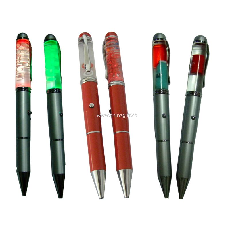 Liquid pen with Led lighting
