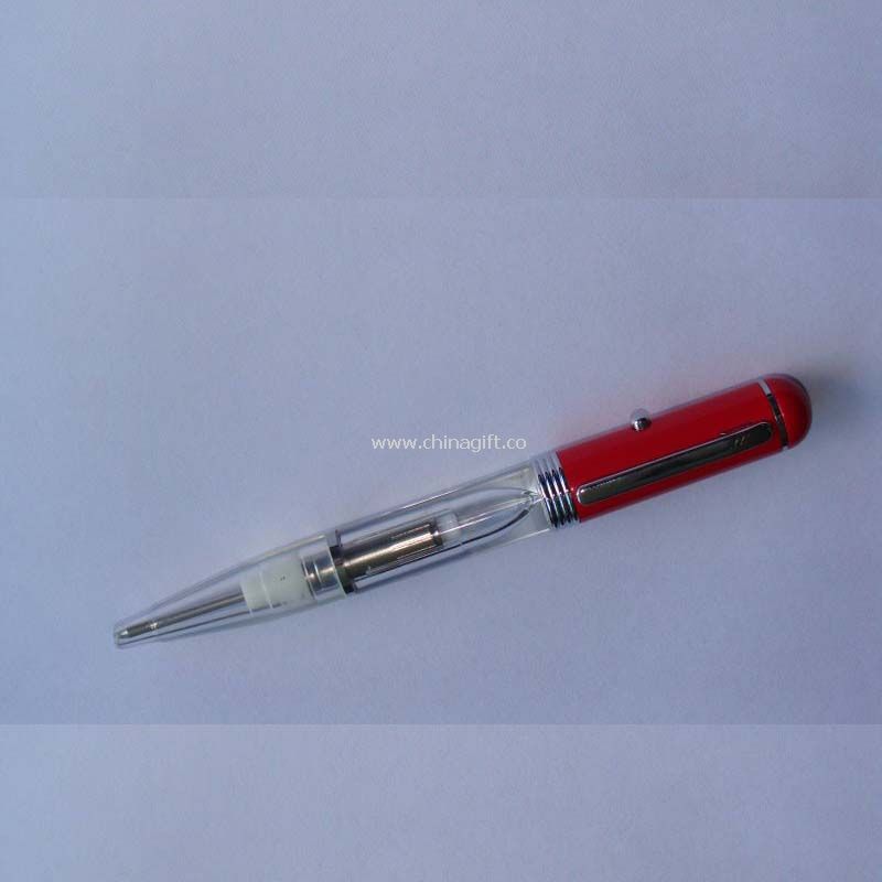 Red Led Light up Pen