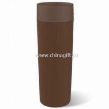 Double Wall Thermal Porcelain Mug with Silicone Lid China