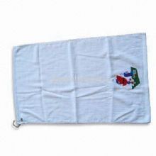 Golf Towel Made of Velour Cotton China