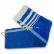 Golf Towel in Blue Color Made of 100% Cotton