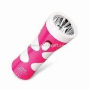 Rechargeable Flashlight in Fuschia Color