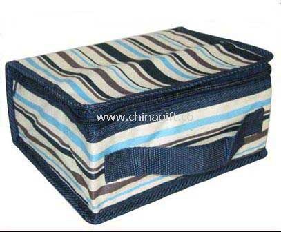 Printed fabric/Silver aluminum foil Cooler Bag