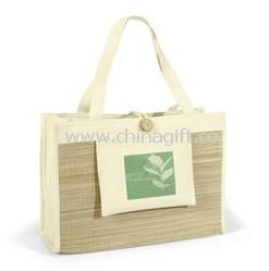 Woven tote bag