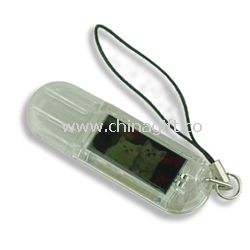Plastic Solar USB Flash Drive