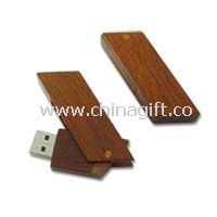 Swivel Wood USB flash drive China