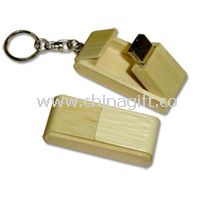 Keychain Wood USB Flash Drive