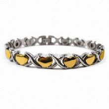 Fashion Bracelet Made of Polished 316L Stainless Steel with Satin Finish China