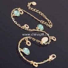 Fashion Bracelet with Gold Plating and Zircon Decoration China