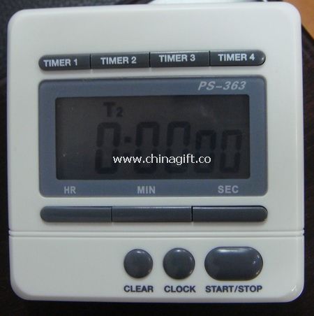 Clock Timer with 4 times