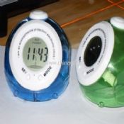 Eco Water Power LCD Clock