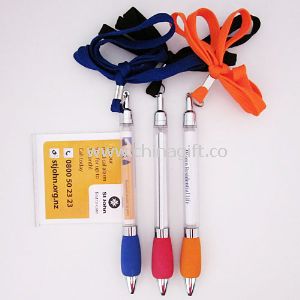 Banner Pen with Lanyard