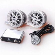 Motorcycle MP3 Player with Wire/Wireless Remote Control and Dazzle Color Lamp Speaker China