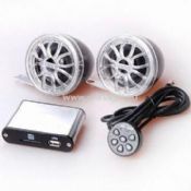 Motorcycle MP3 Player with Wire/Wireless Remote Control and Dazzle Color Lamp Speaker