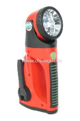 multifunctional hand power flashlight