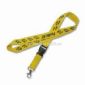 Polyester Lanyard Strap with Connected Buckle and Silk Printing small pictures