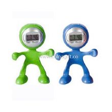 Human memo holder clock China