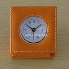 Leather Table Clock China