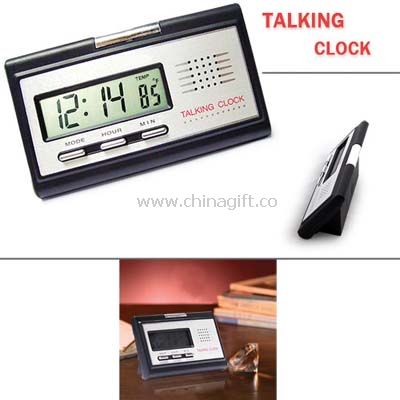 LCD Talking ALARM CLOCK