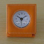 Leather Table Clock