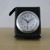 Leather Table Clock