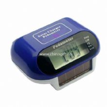 Solar powered Pedometer with calorie counter China