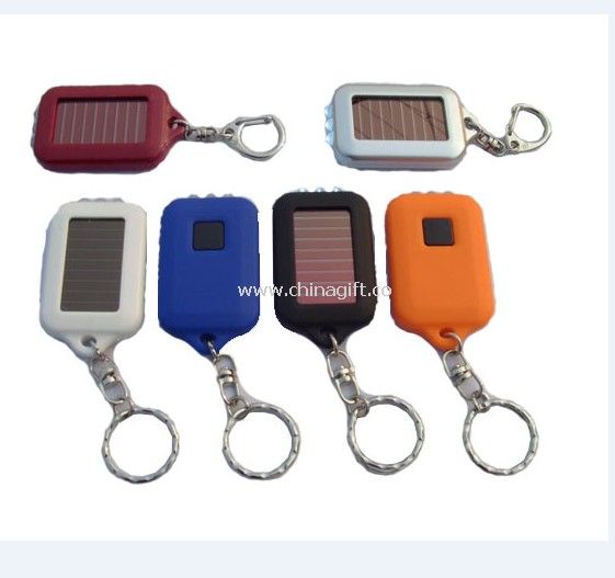 solar keychain light powered by solar energy