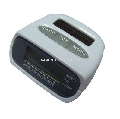 Solar Power Operated Pedometer