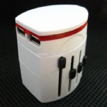 Dual USB world travel adapter China