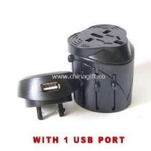 World Travel Adapter With USB 2.0 Port China