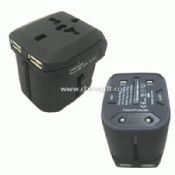 Universal outlet with safety shutter Travel Adapter