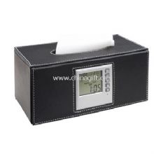 LCD clock with tissue box China