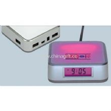 LCD clock with USB Hub China