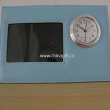 Leather Desktop clock China