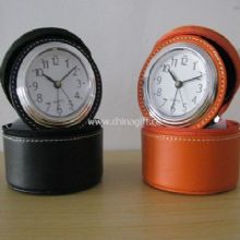 Leather Table Clock China