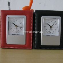 Table Clock with pen holder China